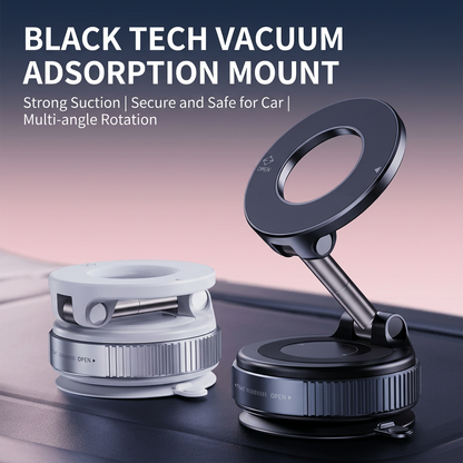 🧲Multifunctional folding magnetic rotating car mount