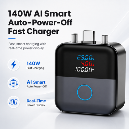 ⚡140W Type-C Physical-Disconnect Battery Guard Power Bank