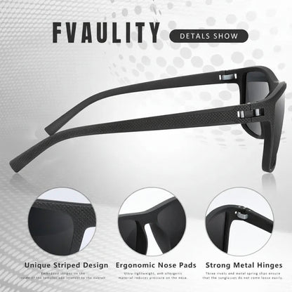 🕶️✨ General-purpose UV-protective polarized sunglasses