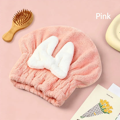 Thickened Quick‑Dry Hair Towel | Super Absorbent & Lint‑Free
