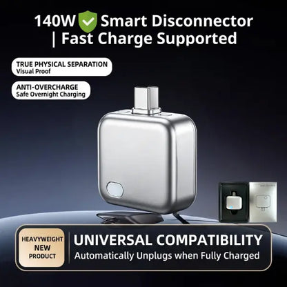 🔥Hot Sale 49% off🌟🔋 Physical-Disconnect Battery Guard, Auto & Self-Eject Charger