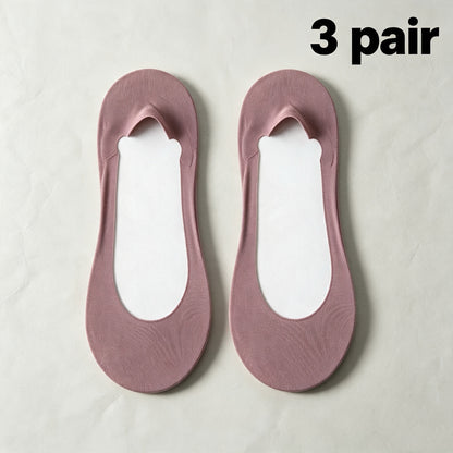 Women's Invisible Sponge Stockings, Simple Invisible Ankle Stockings