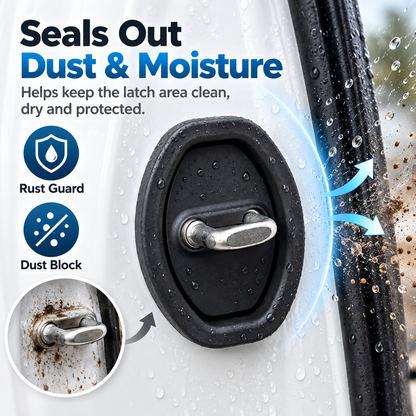 🛡️🔇4 Piece Car Door Lock Protective Pad – Suitable for Most Vehicle Models