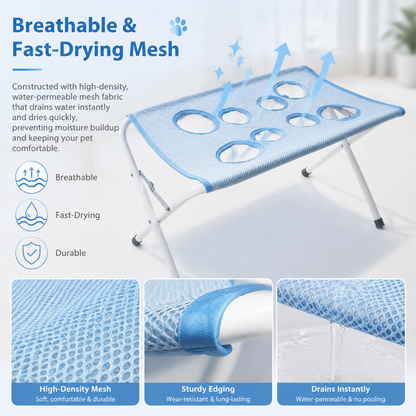 🐾Multifunctional Folding Pet Bathing Stand