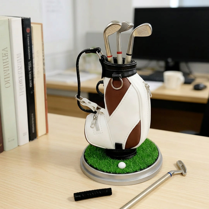 ✍️Golf Pen Holder + 3-Pen Set Creative Design