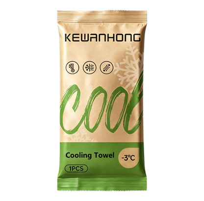 🌊🧊 10-Pack Menthol Cooling Towels Wipes, Instant & Long Lasting Cooling Relief
