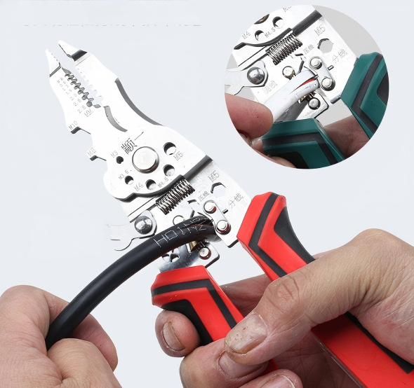 🛠️ 2026 New 16-in-1 Rechargeable Wire Strippers Tool