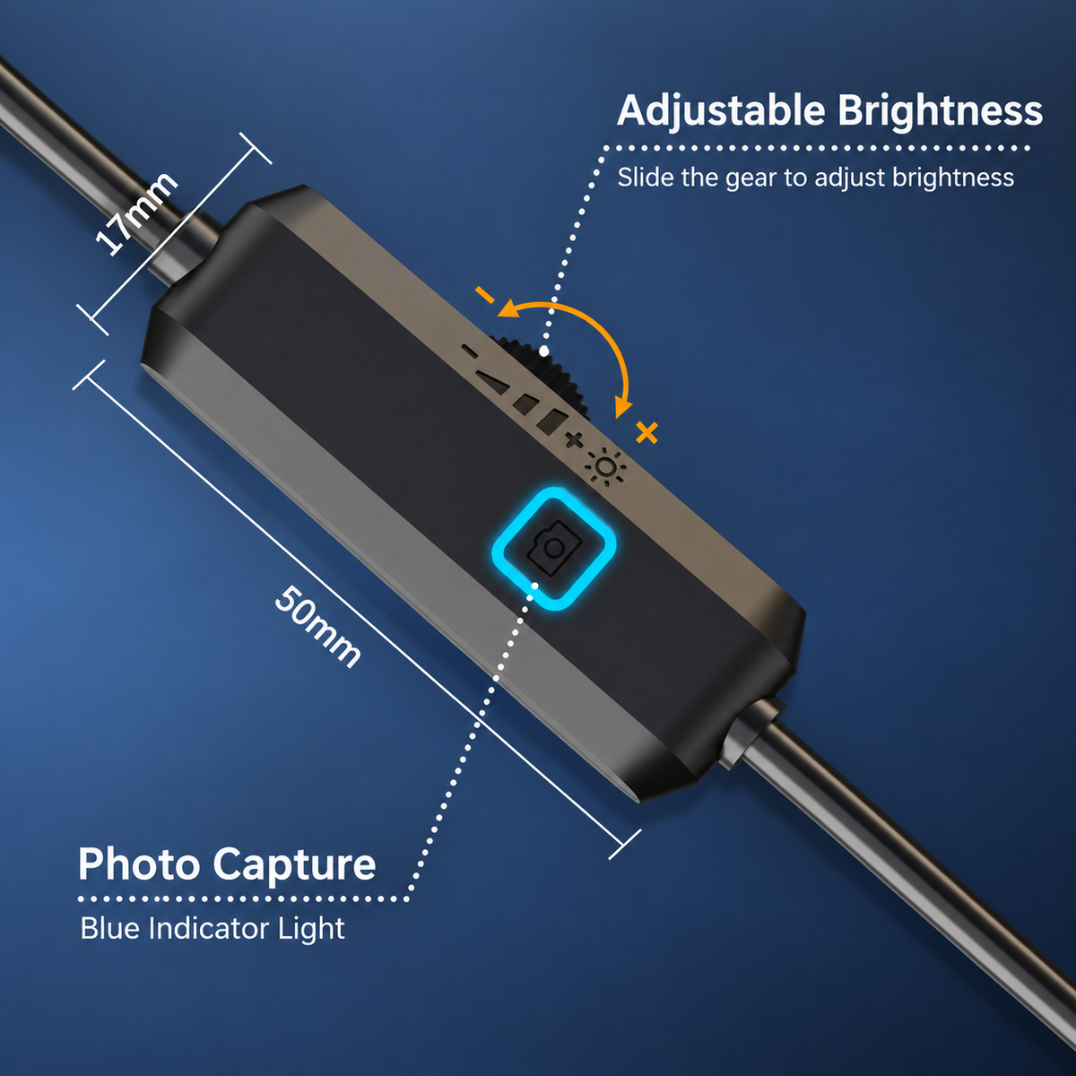 📸IP67 Waterproof High-Definition Pipe Endoscope Inspection Camera - Suitable for Automotive Inspection and Home Repair