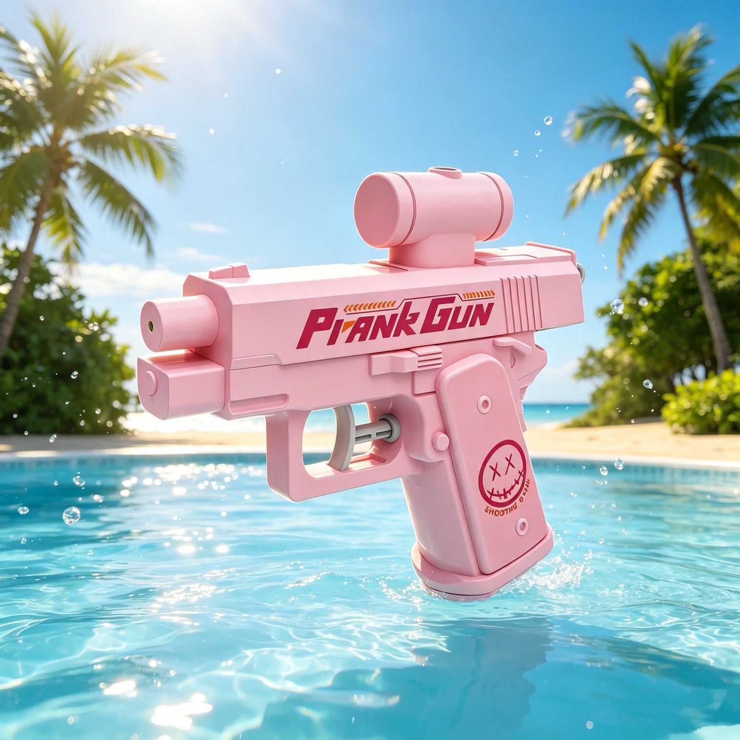 Fun and Creative Double-Sided Anti-Spraying Water Gun
