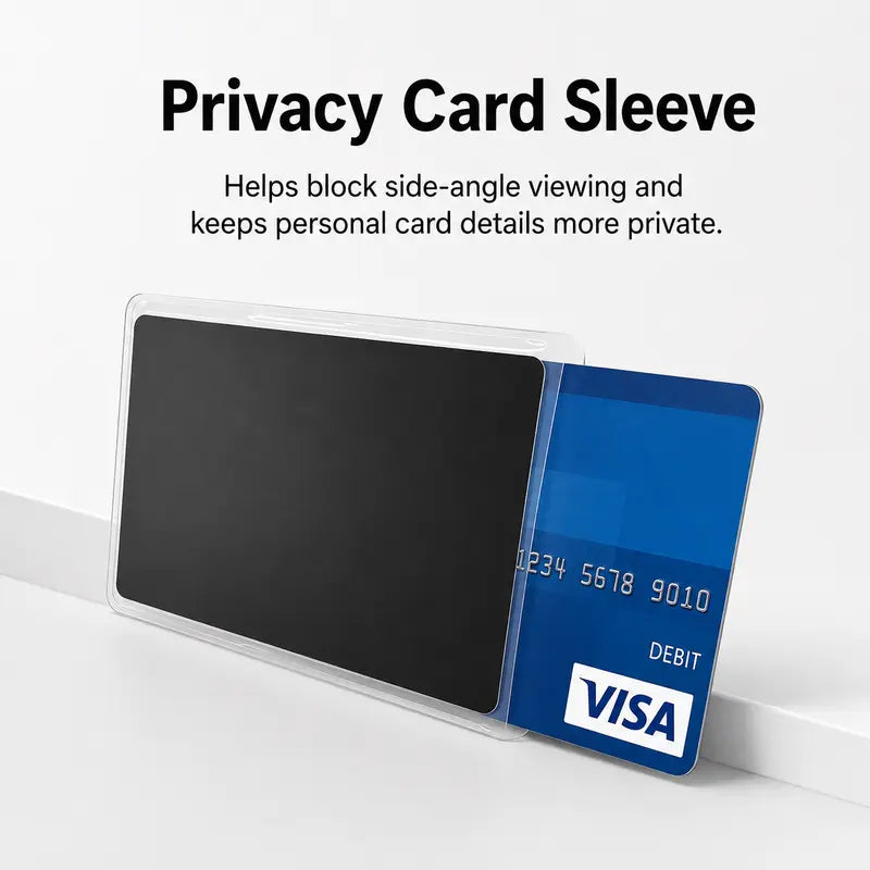 🛡️💳10 Pcs Anti-theft and anti-demagnetization card holder – protects credit cards, bank cards, and ID cards