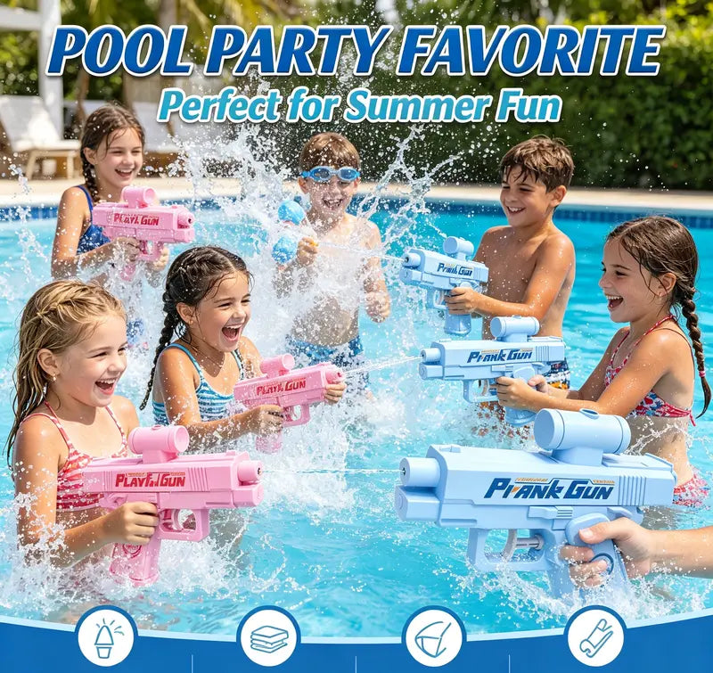 Fun and Creative Double-Sided Anti-Spraying Water Gun