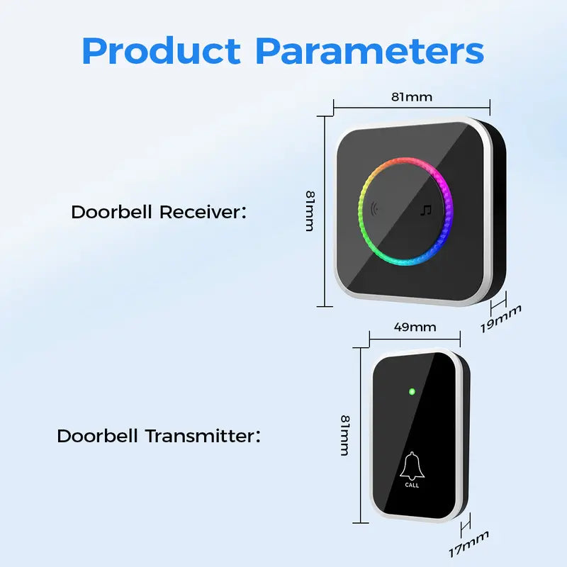 🔔Wireless Home Security Door Bell Ringer