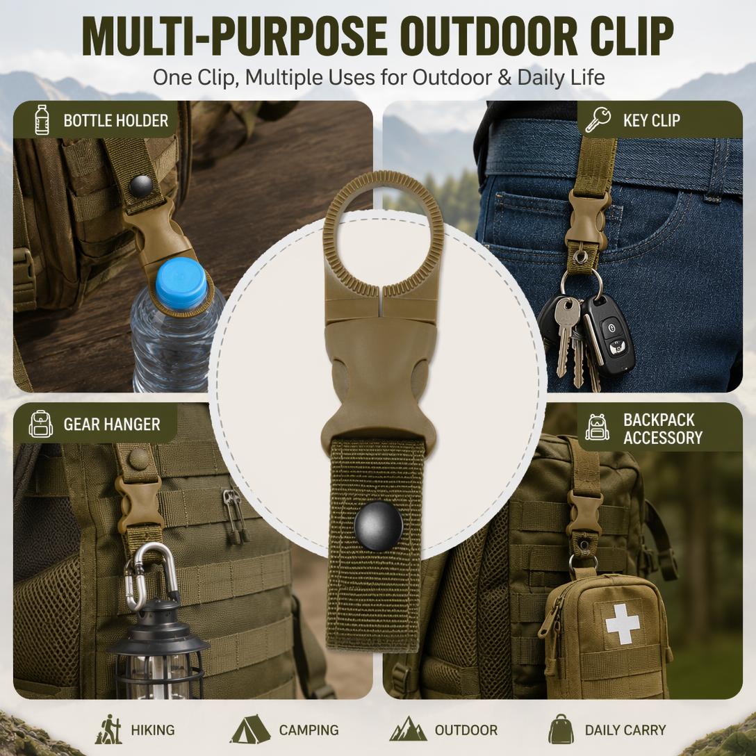 💥Portable water bottle quick hanger for mineral water