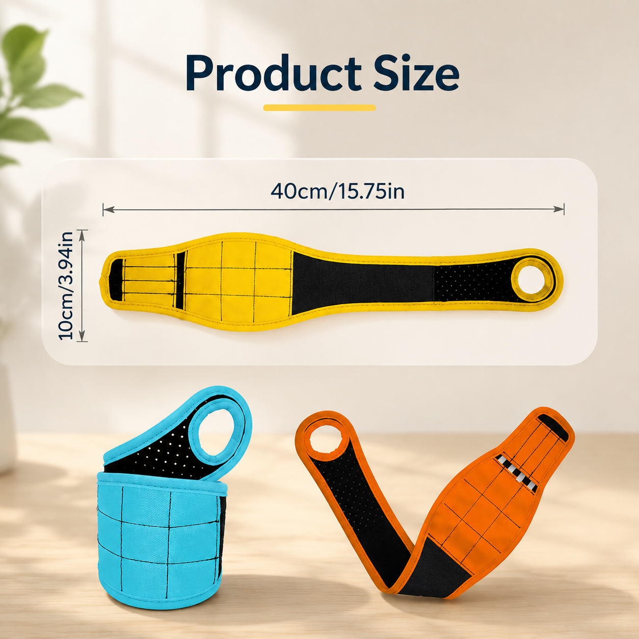 🧲Heavy-Duty Thumb-Loop Magnetic Wristband