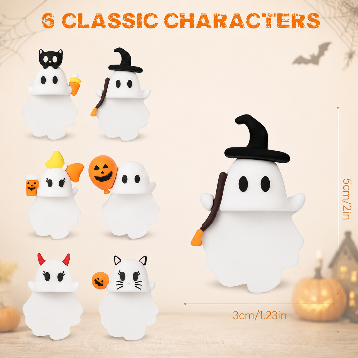 🎃👻3D Halloween Mobile Phone Charm