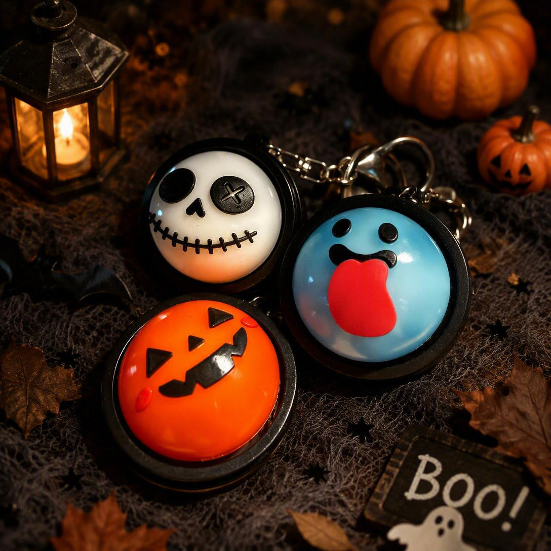 Halloween Bun Keychain