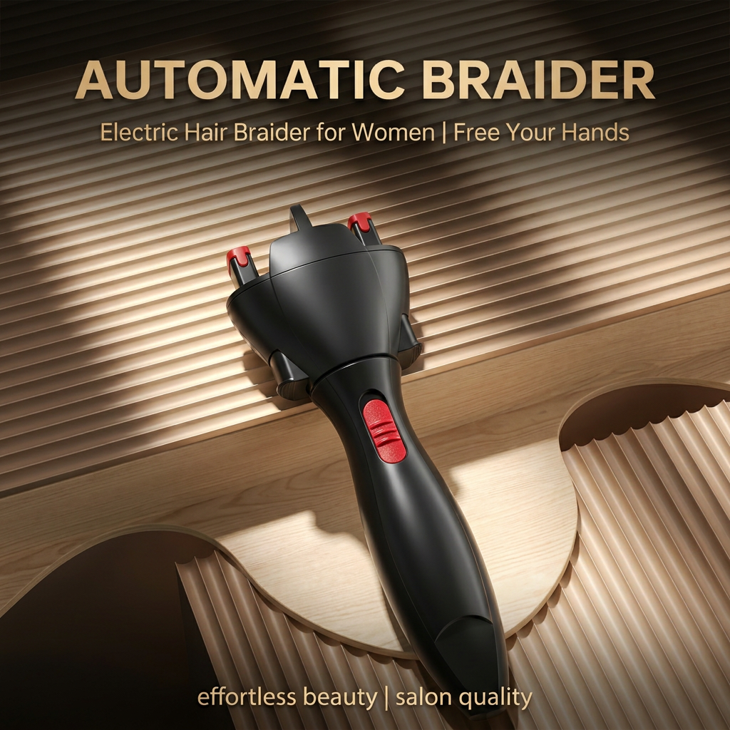 🔄Electric USB automatic hair braiding device