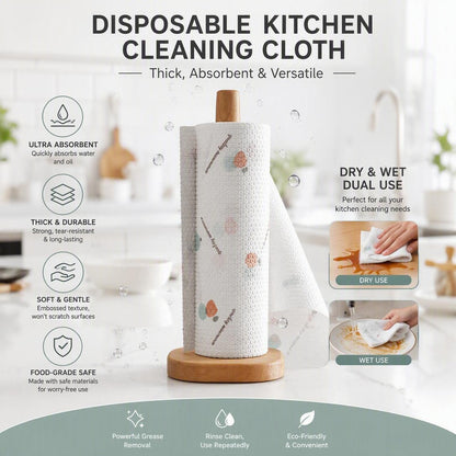 Washable Kitchen Dish Towels & Multi-Purpose Wiping Cloths（50Pcs）