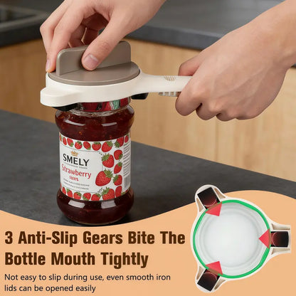 🥫4-in-1 Manual Adjustable Lid Opener