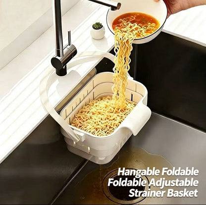 Foldable Hanging Kitchen Sink Drain Basket