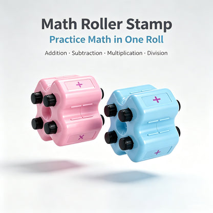 4-In-1 Math Practice Roller Stamp