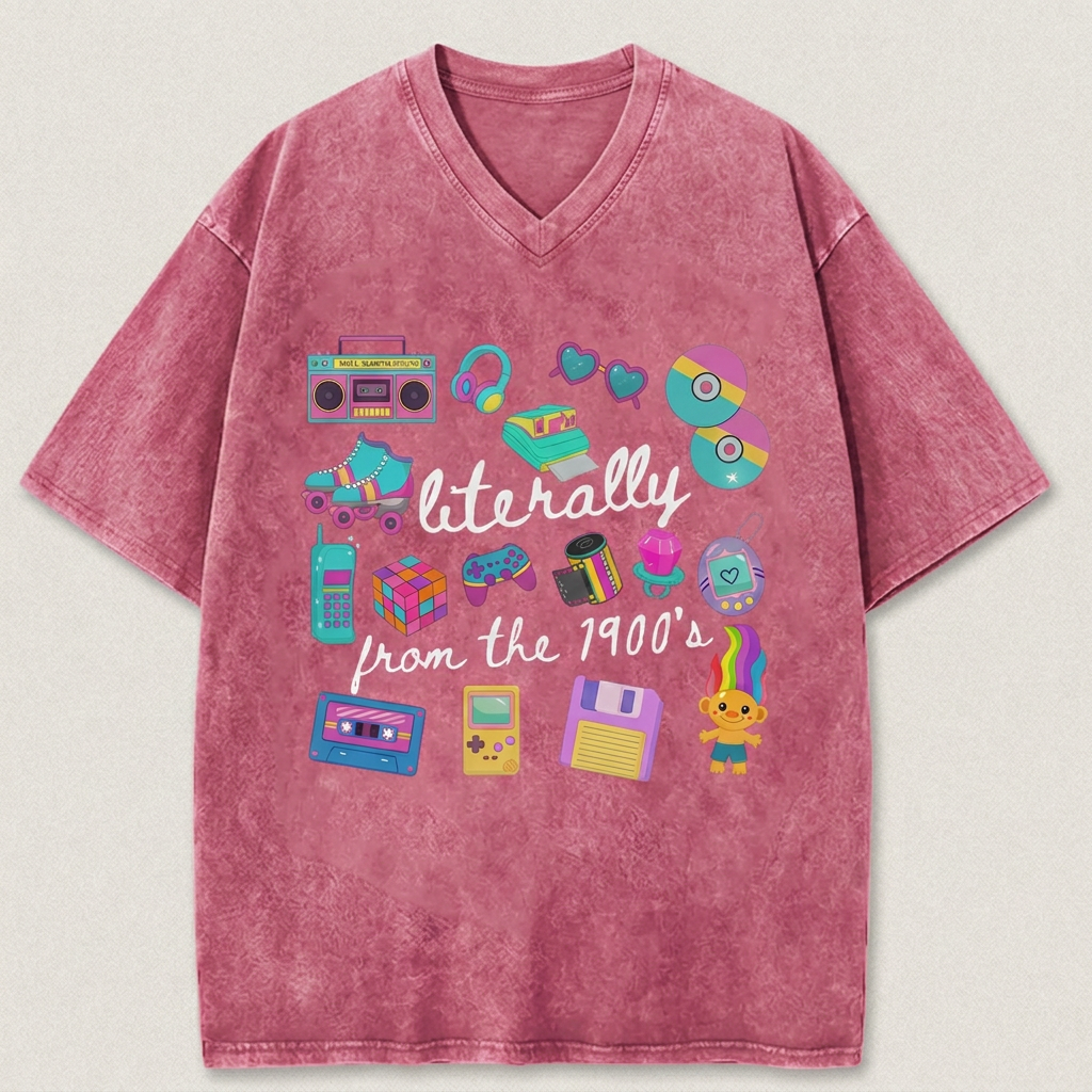 👕Literally From The 1900s shirt, Funny Retro 90's Shirt