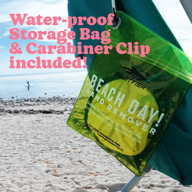 🏖️✨ Gentle Skin-Friendly Beach Essentials Sand Remover Bag
