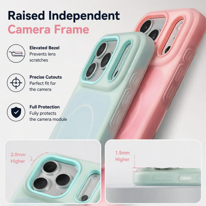 💥Candy-colored magnetic two-in-one phone case for iPhone 17 Pro Max Jelly Shell