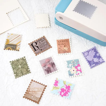 📮Stamp punch and embossing tool, suitable for junk diaries and scrapbooks