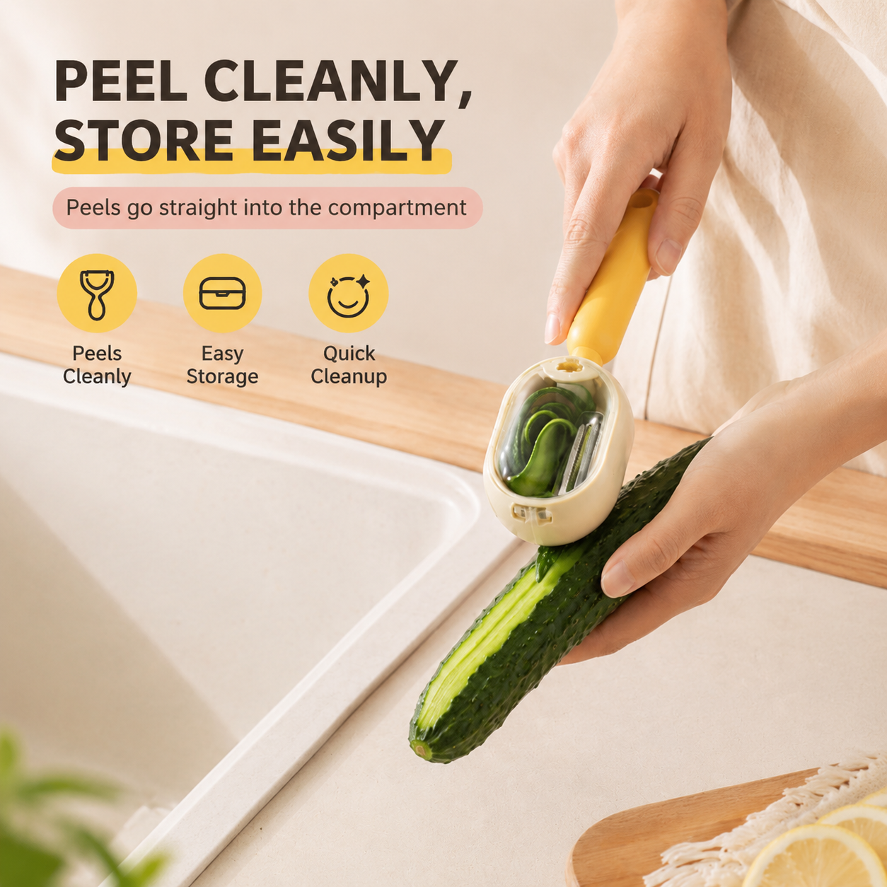 🗑️Multi-functional storage peeler