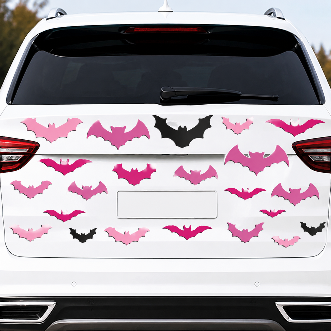 28 pink and black bat