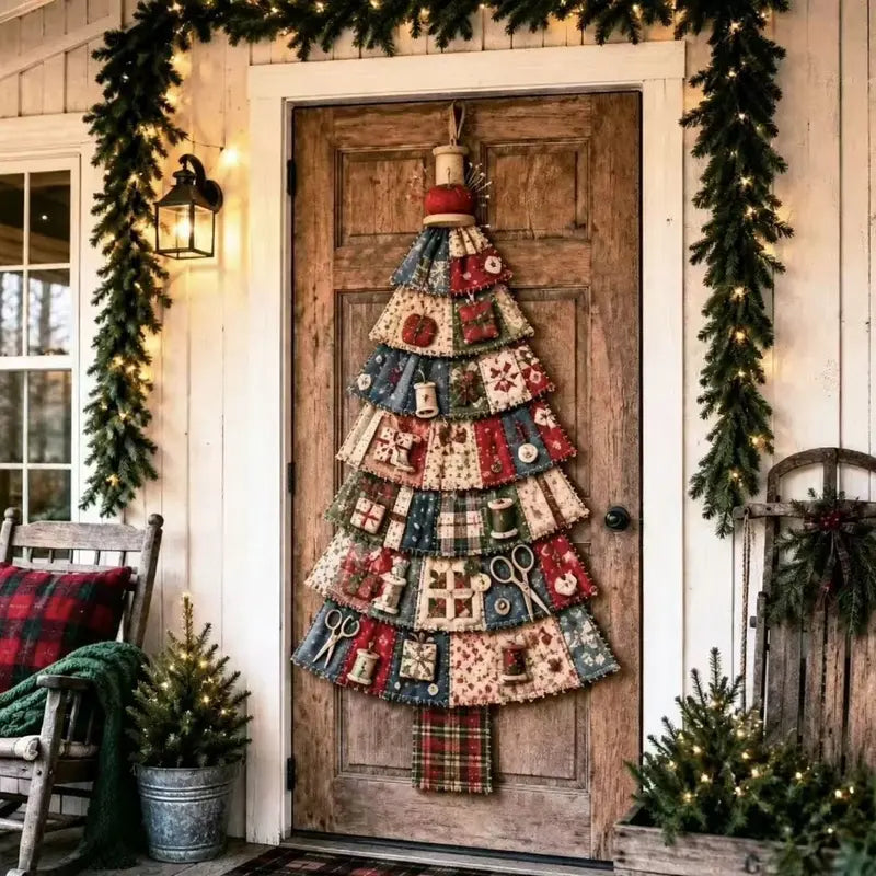 Christmas Tree Door Hanging - G
