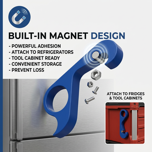 🍺🧲Ergonomic One-handed Bottle Opener