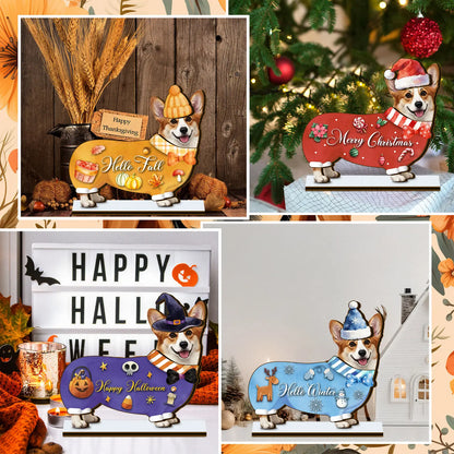 🎨Cute Animal Wooden Signs, Desktop Decor & Gifts