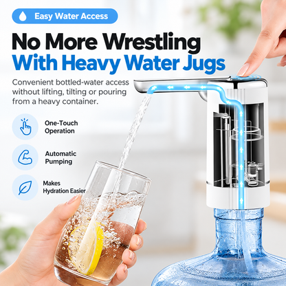 Automatic Foldable Water Bottle Pump