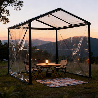 🛡️Heavy-Duty Clear Waterproof Tarpaulin