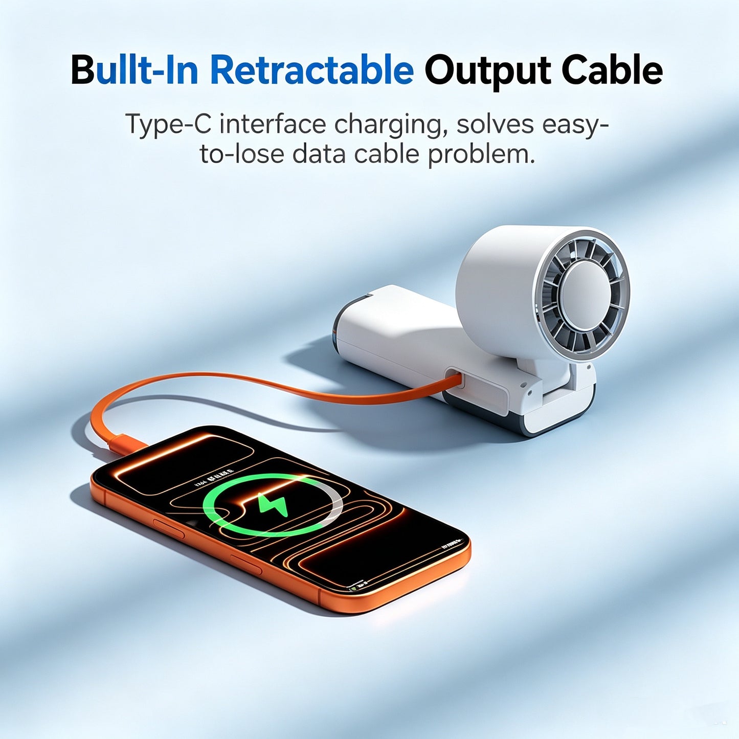 Portable Refrigeration Fan with Emergency Power Bank