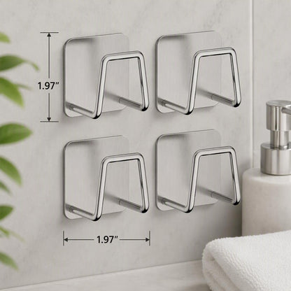 Stainless Steel Kitchen Storage Rack (4Pcs)
