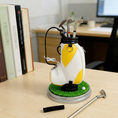 ✍️Golf Pen Holder + 3-Pen Set Creative Design