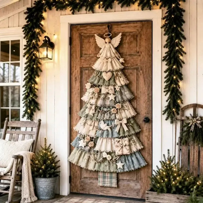 Christmas Tree Door Hanging - C