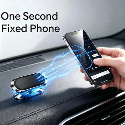 📱Car Magnetic Phone Holder - 360° Adjustable, with Included Metal Plate