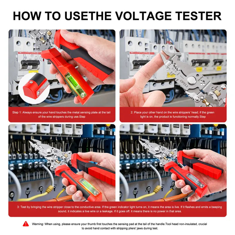 🛠️ 2026 New 16-in-1 Rechargeable Wire Strippers Tool