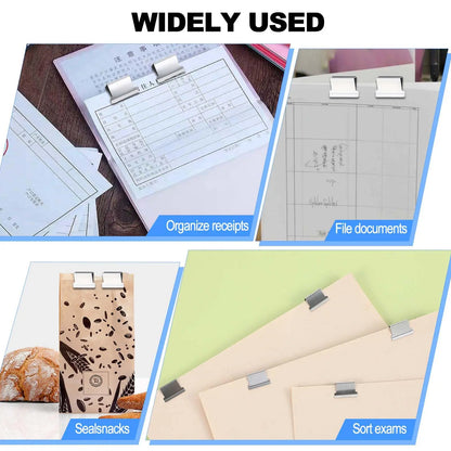 📄 Portable Binder Clip Stapler