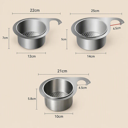 Stainless Steel Swan Sink Strainer Basket