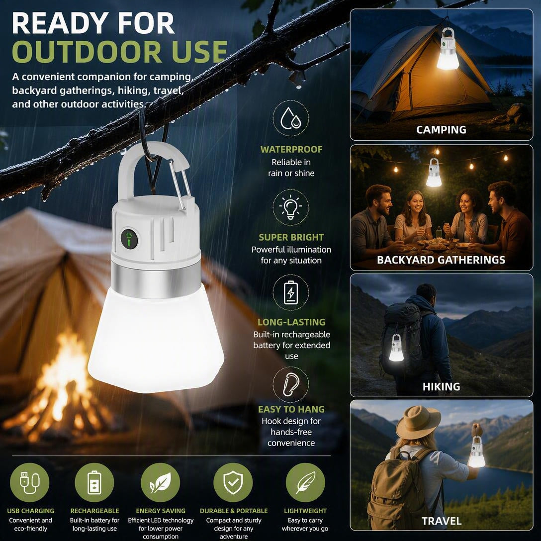 Outdoor Hiking Multi functional Atmosphere Led Light