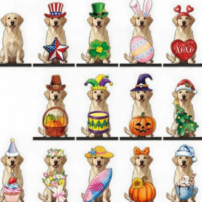 🎨Cute Animal Wooden Signs, Desktop Decor & Gifts