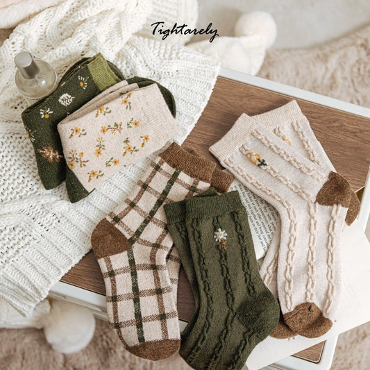 Vintage Knitting Patterns Women Socks C(🎁New Year Sale)**