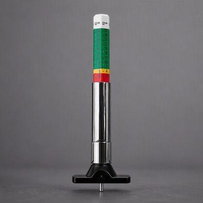 Car Tire Tread Depth Gauge Color Coded