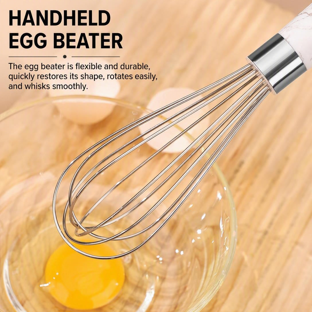 Stainless Steel Manual Egg Beater Kitchen Mixer