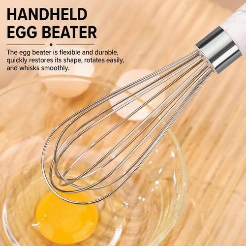 Stainless Steel Manual Egg Beater Kitchen Mixer